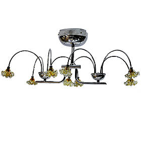 Люстра стельова галогенна 9993/8C CR YL