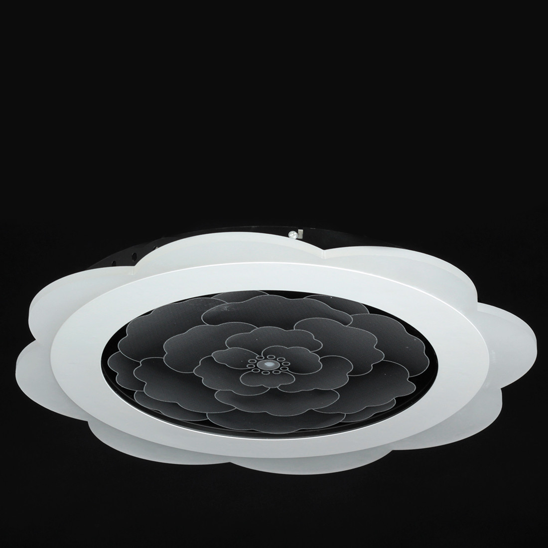 Світлодіодна люстра біла з пультом управління коло D500 92W