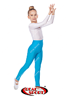 Лосини біфлекс дитячі бірюзові GM040029 (еластан, р-р 1-4, зріст 104-152 см)