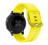 Силиконовый ремешок Sport Style Active для Xiaomi Amazfit Bip / Lite / 20 мм Желтый 2096P