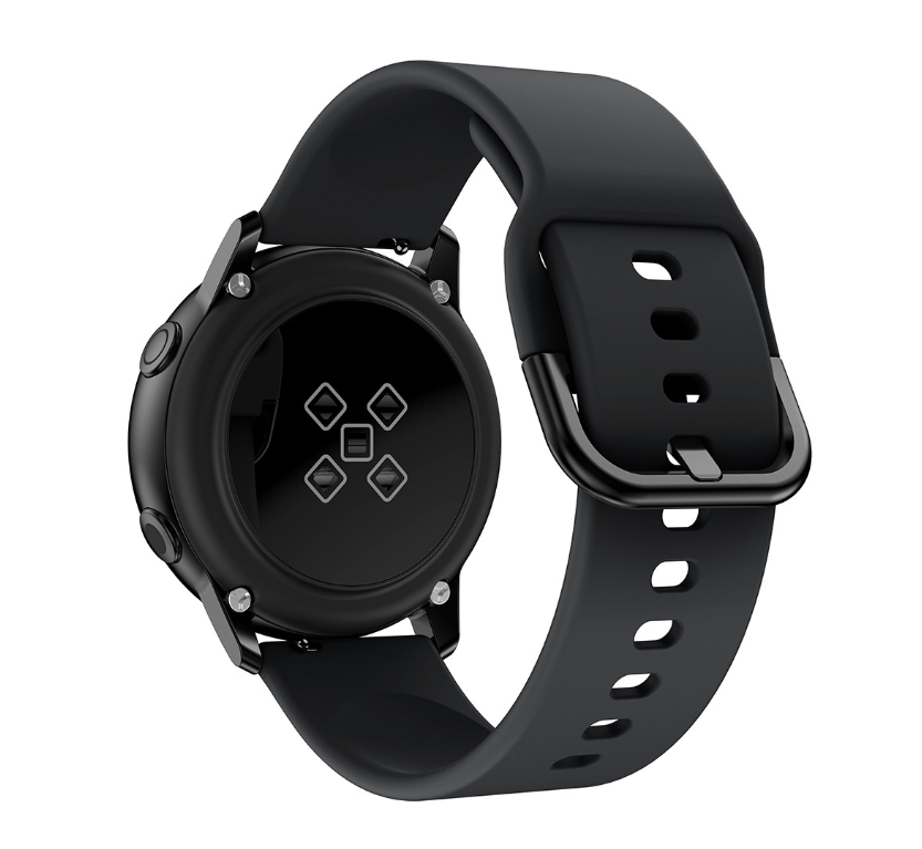 Силіконовий ремінець Sport Style Active для Xiaomi Amazfit Bip / Lite / 20 мм Чорний 2096P