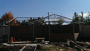 Металлическая подконструкция кровли