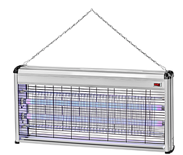 Електрична пастка від комарів, антимоскітний світильник AKL-41 2х20Вт G13, 120м2