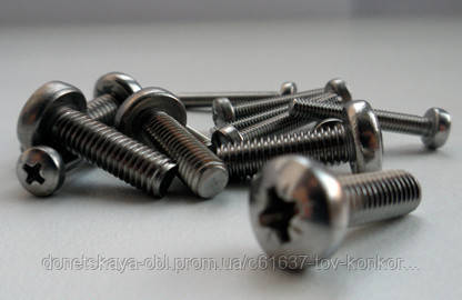 Гвинт із циліндричною головкою М 3х25 DIN 7985 неіржавка сталь А2