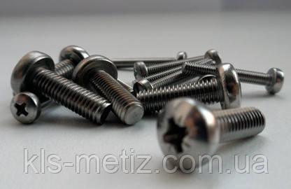 Гвинт із циліндричною головкою М 6х50 DIN 7985 неіржавка сталь А2