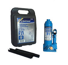 Домкрат пляшковий Unitraum UN90204S 2 т (пластиковий кейс)