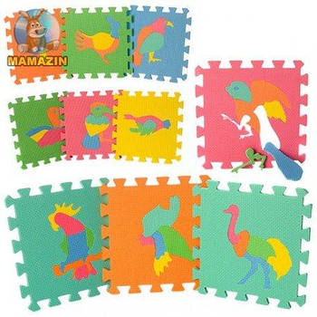 Килимок-пазл "Птахи" M0387 G-Rich