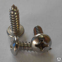 Гвинт самонарізальний М 3,9х13 DIN 7981 неіржавка сталь А2, фото 1