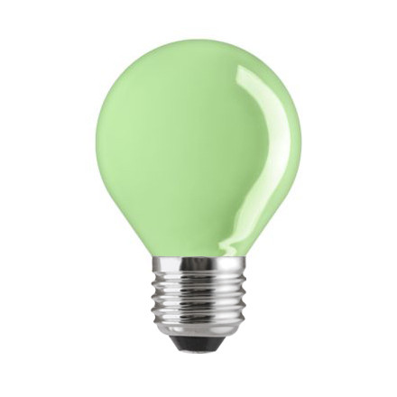 Лампа розжарювання General Electric 15 D1/G/E27 куляста зелена (Угорщина), фото 1