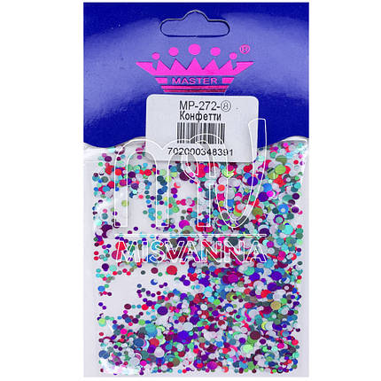 Конфетті (камифубуки) Master Professional 272-8 білий-бірюза-малина, фото 1