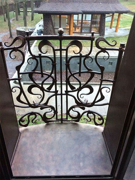 Кований балкон, фото 1