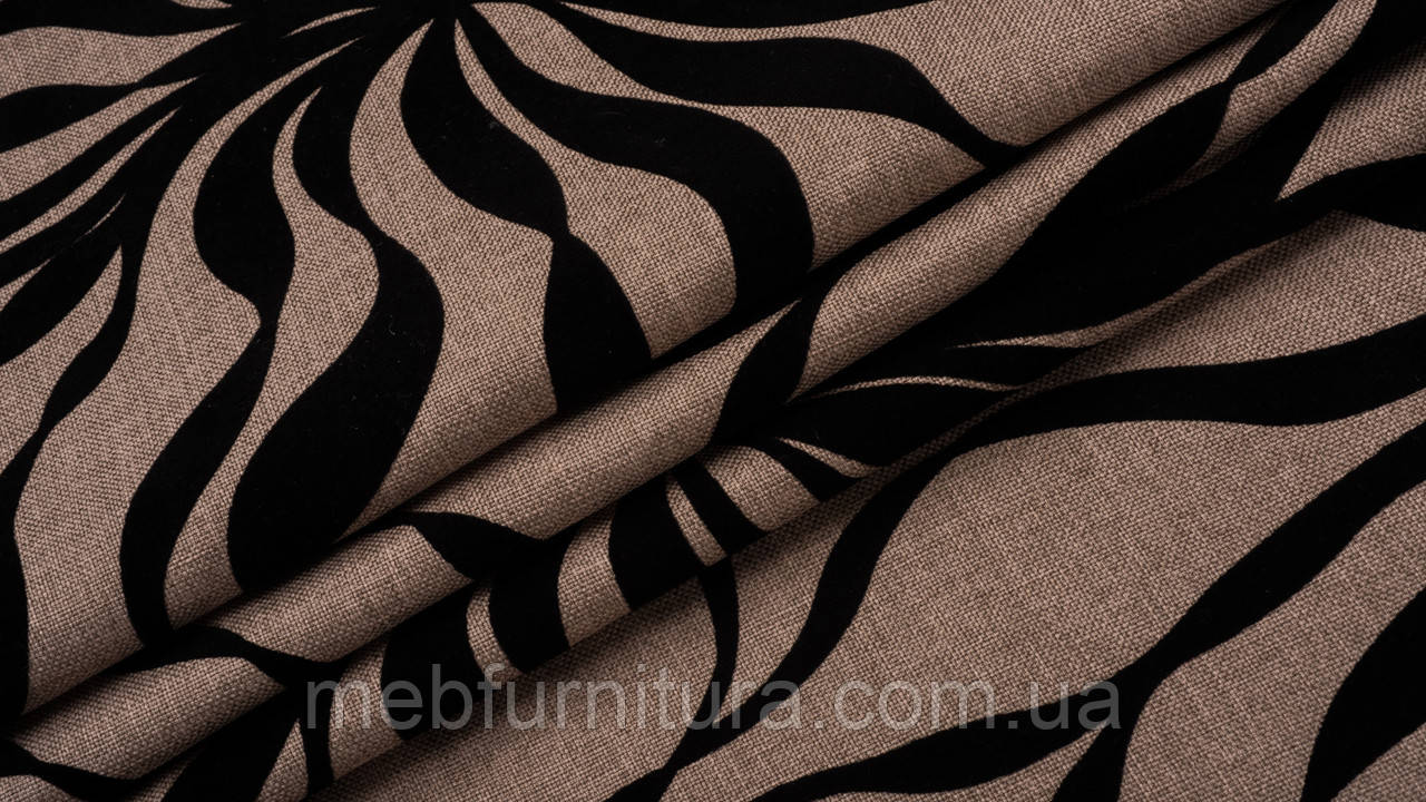 Меблева тканина CARAMEL 02 (САВАНА ФЛОК), фото 1
