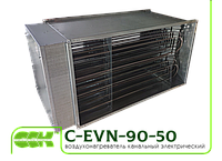 Воздухонагреватель электрический вентиляционный C-EVN-90-50-90