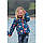 Куртка дитяча синя Frugi, Puddle Buster, фото 2