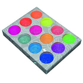 Набір декору для нігтів 12 шт (рідка слюда)