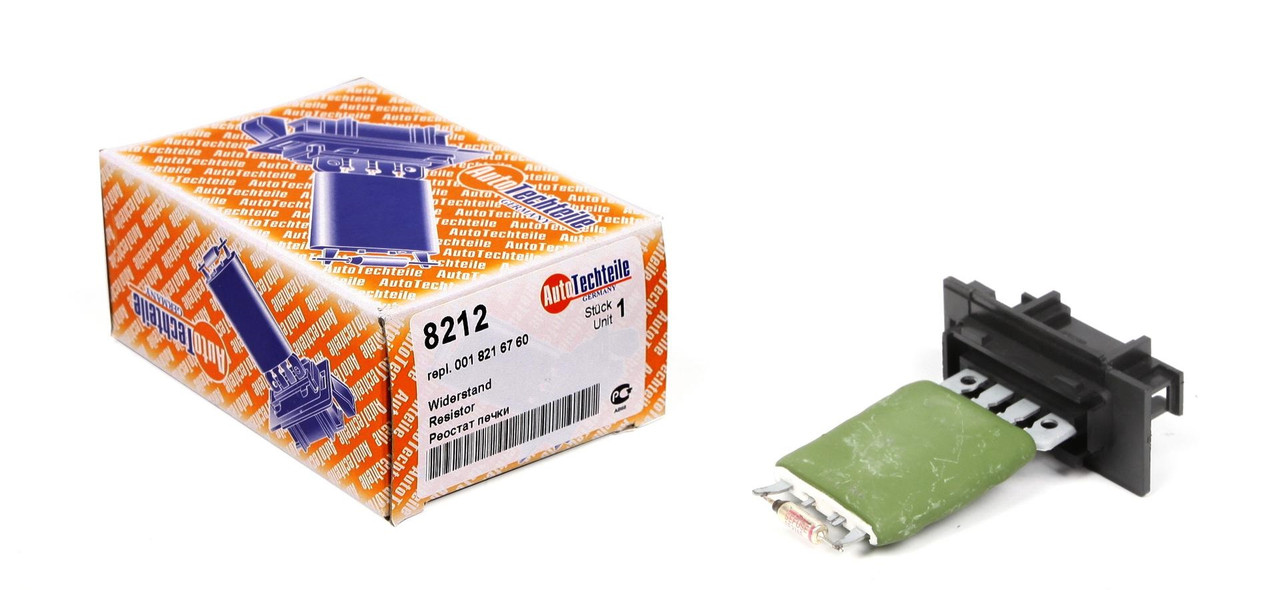 Реостат пічки MB Sprinter CDI, VW LT 1996-2006 (4 контакти) — Autotechteile (Німеччина) — 100 8212