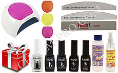 Стартовий набір KODI для манікюру з лампою Sun 2 C на 48 w