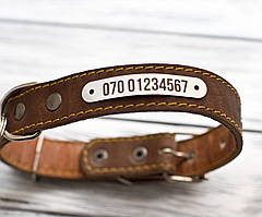 Адресник жетон для собак, медальйон із гравіюванням — табличка шильда