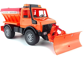 Іграшка Bruder снігоприбиральна машина MB Unimog 1:16 (02572)