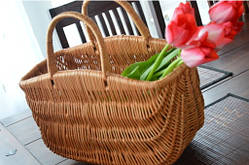 Сумка кошик плетений Ажур