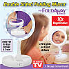 Складане дзеркало для макіяжу з Led-підсвіткою My Fold Away Mirror, фото 10