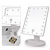 Дзеркало настільне з підсвіткою LED — бренд Large Led Mirror, фото 7