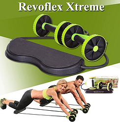 Тренажер Revoflex Xtreme для всього тіла! 40 вправ! Роликовий тренажер