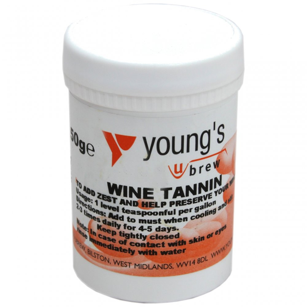 Танін для вина Wine Tannin Young's 50г (Великобританія)