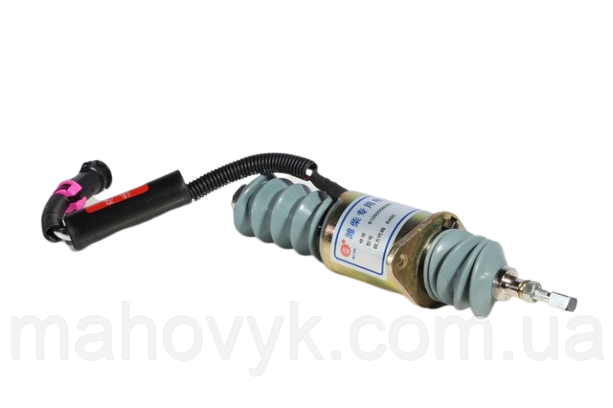 612600080681 Глушилка к ТНВД (электроклапан, 2-х контактная, 24V) на WD615