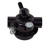 Кран чотириходовий Emaux MPV16 з для фільтрів FSU. FSP з верхнім під'єднанням