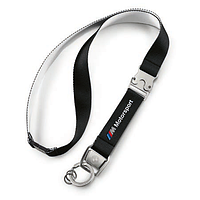 Шнурок із карабіном BMW M Motorsport Lanyard, Black, артикул 80272461132