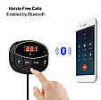 ФМ модулятор з магнітним кріпленням (Bluetooth FM + microSD + HandsFree + AUX out), фото 6