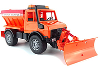 Игрушка Bruder снегоуборочная машина MB Unimog 1:16 (02572)