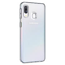 Чохол Spigen для Samsung Galaxy A40 Liquid Crystal, Crystal Clear, фото 5