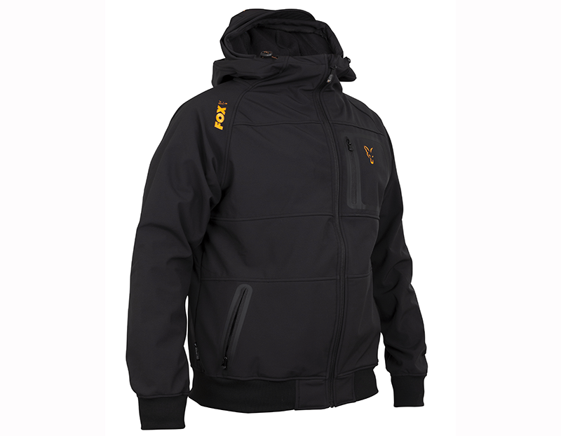 Куртка Fox Collection Black Orange Shell Hoody Розмір S