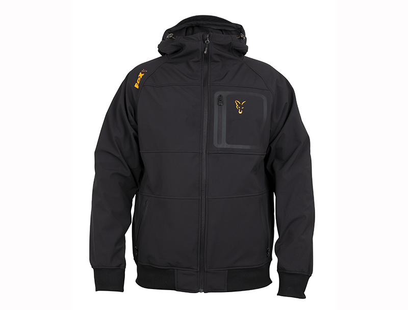 Куртка Fox Collection Black Orange Shell Hoody Розмір XL