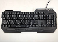Клавиатура c подсветкой WB-539 игровая стильная клавиатура компьютерная