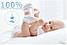 Наматрацник 80х200 см. непромокальний, Aqua Stop, гумка по 4 кутах, фото 5
