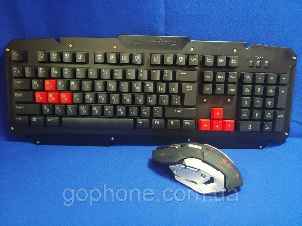 Бездротові клавіатура й миша HK6700