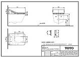 Електронна кришка для унітаза з функцією біде TOTO Washlet SX, фото 2