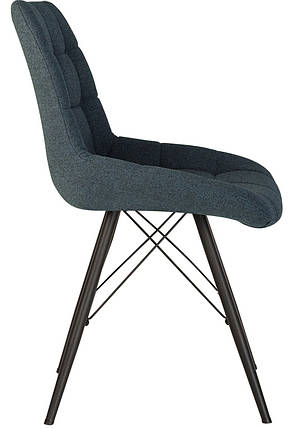 Стілець NICOLE 4LX black (BOX-2) ТМ Новий Стиль, фото 3