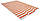 Килим Moretti Side двосторонній помаранчевий смужка, фото 6
