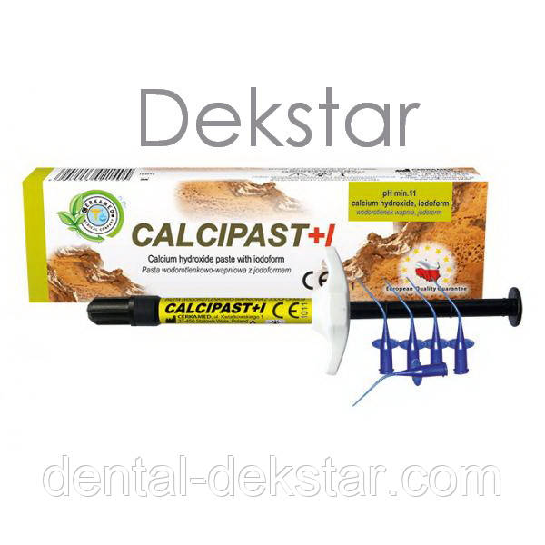 Calcipast+I (Кальціпаст+І) паста для тимчасового пломб.кореневих каналів, 2.1г