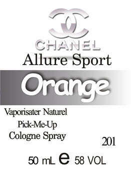 Духи 50 мл (201) версія аромату Chanel Allure Homme Sport