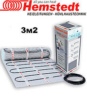 Двожильний мат Hemstedt 450Вт. Тепла підлога під плитку (3,0 м2)