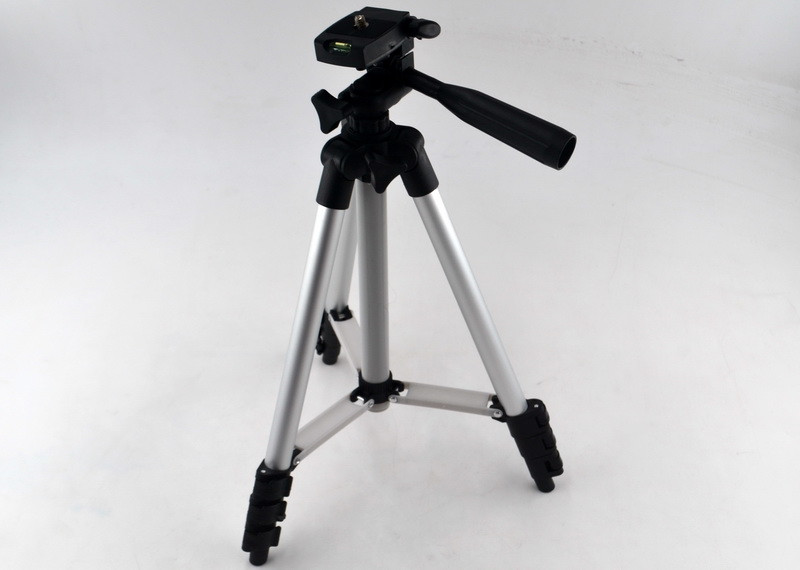 Штатив Tripod 3120 переносний для фотоапаратів телефонів екншкамер з алюмінієвого сплаву