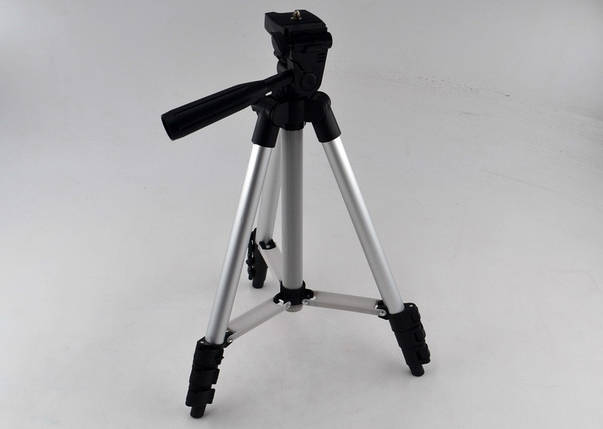 Штатив Tripod 3120 переносний для фотоапаратів телефонів екншкамер з алюмінієвого сплаву, фото 2