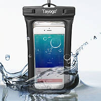 Чехол водонепроницаемый Tayogo WaterSport Armband Case IPX8 black/white