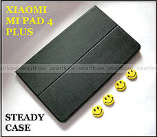 Чорний чохол-книжка для Xiaomi mi pad 4 plus (10.1), стійкий Steady Case smart