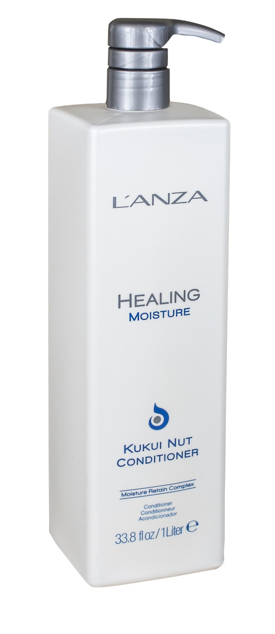 Увлажняющий кондиционер с маслом ореха кукуи pH: 5.4, 1000 мл - L'ANZA HEALING MOISTURE KUKUI NUT CONDITIONER - фото 1 - id-p994515710